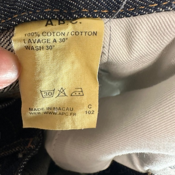 A.P.C. Petit Standard Slim-Fit Dry Selvedge Denim Jeans - Picture 9 of 16